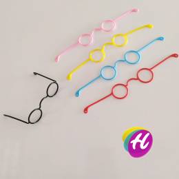 Amigurumi Gözlük - Oyuncaklar İçin Amigurumi Gözlüğü Bir Adet *Renk Seçenekli
