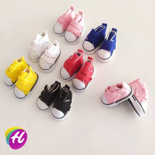 Bir Adet Mini Converse Amigurumi Ayakkabı 5 cm *Renk Seçenekli - 2