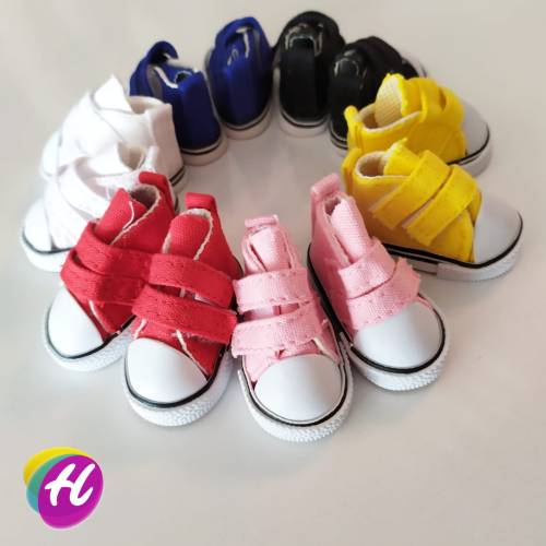 Bir Adet Mini Converse Amigurumi Ayakkabı 5 cm *Renk Seçenekli - 5