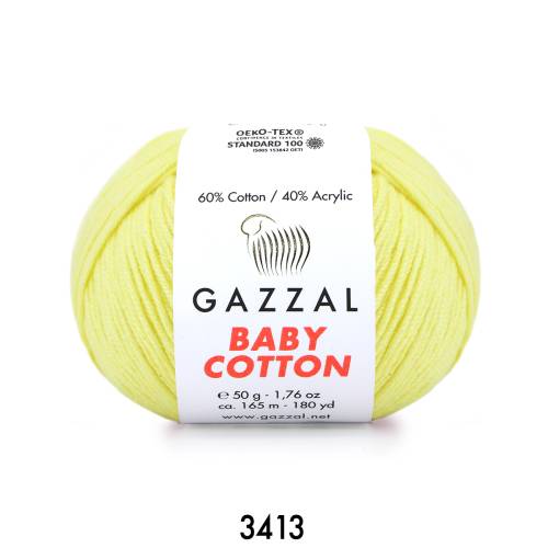 Gazzal Baby Cotton 50 gr Amigurumi Örgü İpi - 20
