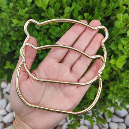 10 CM KEDİ-AYICIK ÇANTA SAPI 1 ÇİFT - 1