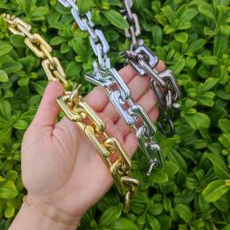 43 CM YAYLI HALKALI KARE PLASTİK ZİNCİR 