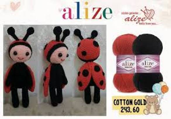 Alize Cotton Gold Cotton Ve Amigurumi Örgü İpi *RENK SEÇENEKLİ - 8