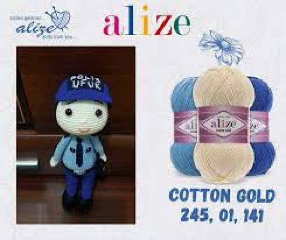 Alize Cotton Gold Cotton Ve Amigurumi Örgü İpi *RENK SEÇENEKLİ - 9