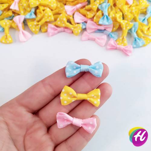 Bir Adet 3 cm Puanlı Mini Fiyonk *Renk Seçenekli - 1