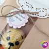 Bir Adet Kalp Balonlu Fil Etiket - 5 cm Papatya Kesim Yapışkansız Etiket - Thumbnail (3)