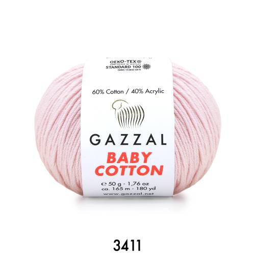 Gazzal Baby Cotton 50 gr Amigurumi Örgü İpi - 18