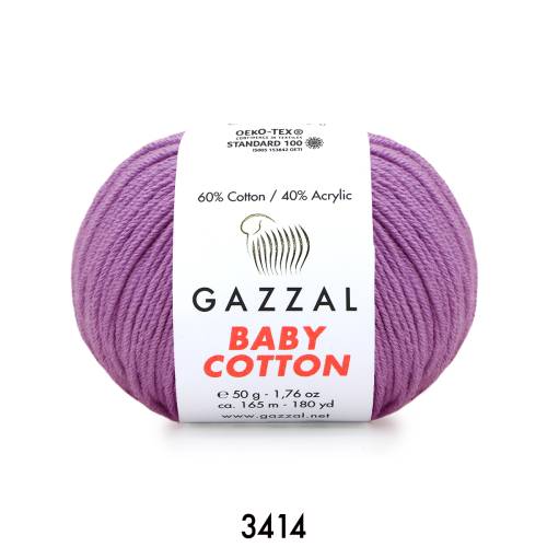Gazzal Baby Cotton 50 gr Amigurumi Örgü İpi - 21
