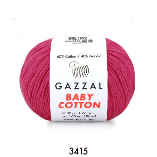 Gazzal Baby Cotton 50 gr Amigurumi Örgü İpi - 22