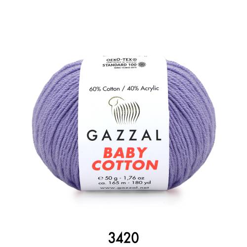 Gazzal Baby Cotton 50 gr Amigurumi Örgü İpi - 27
