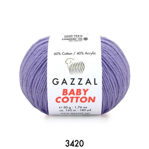Gazzal Baby Cotton 50 gr Amigurumi Örgü İpi - 27