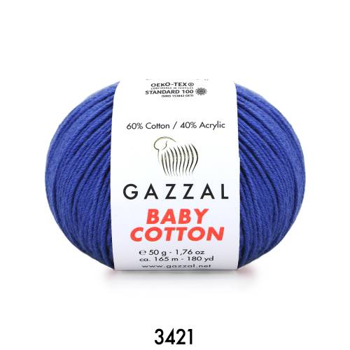 Gazzal Baby Cotton 50 gr Amigurumi Örgü İpi - 28