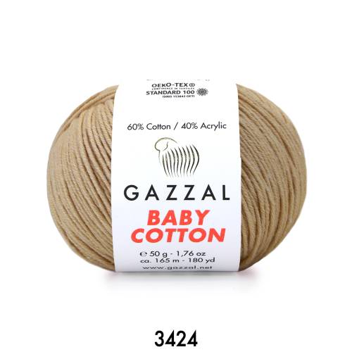 Gazzal Baby Cotton 50 gr Amigurumi Örgü İpi - 31