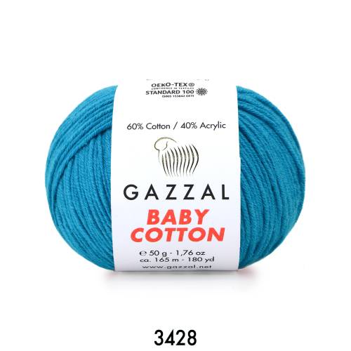 Gazzal Baby Cotton 50 gr Amigurumi Örgü İpi - 35