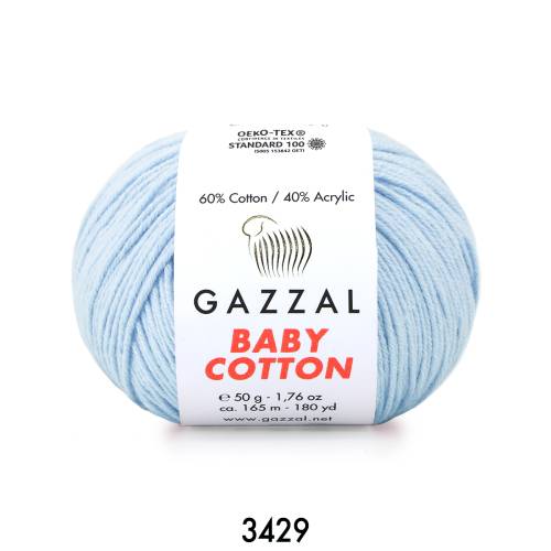 Gazzal Baby Cotton 50 gr Amigurumi Örgü İpi - 36