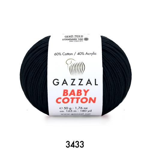 Gazzal Baby Cotton 50 gr Amigurumi Örgü İpi - 40
