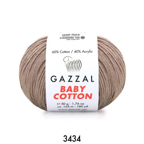 Gazzal Baby Cotton 50 gr Amigurumi Örgü İpi - 41