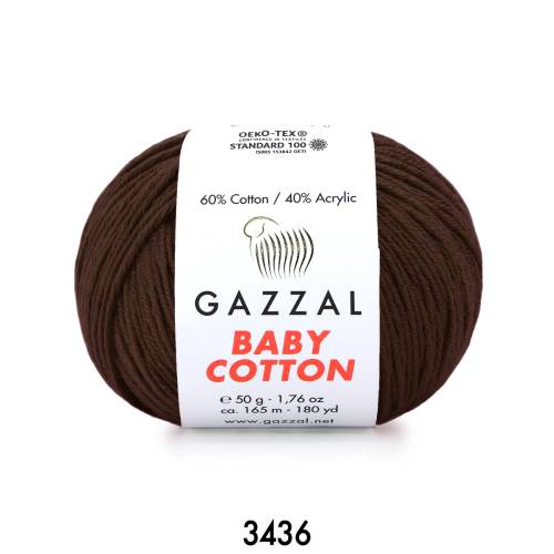 Gazzal Baby Cotton 50 gr Amigurumi Örgü İpi - 43