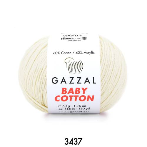 Gazzal Baby Cotton 50 gr Amigurumi Örgü İpi - 44