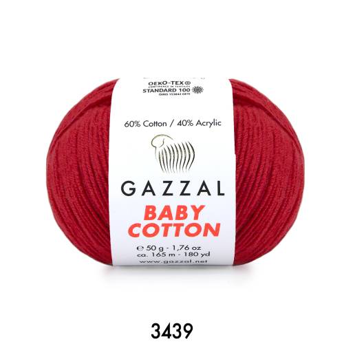Gazzal Baby Cotton 50 gr Amigurumi Örgü İpi - 46