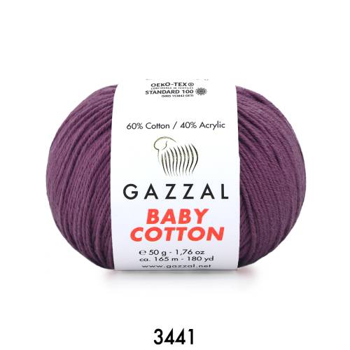 Gazzal Baby Cotton 50 gr Amigurumi Örgü İpi - 48