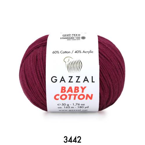 Gazzal Baby Cotton 50 gr Amigurumi Örgü İpi - 49