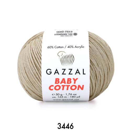 Gazzal Baby Cotton 50 gr Amigurumi Örgü İpi - 53