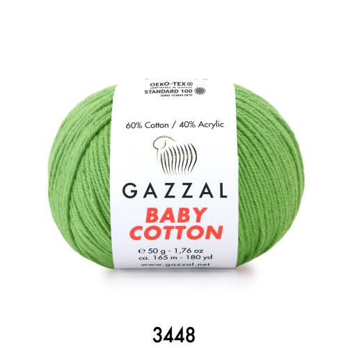 Gazzal Baby Cotton 50 gr Amigurumi Örgü İpi - 55