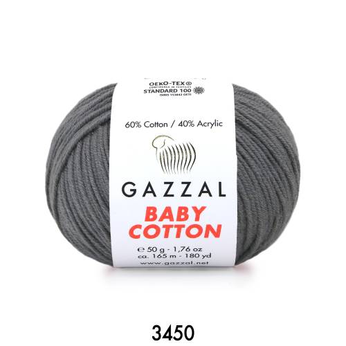 Gazzal Baby Cotton 50 gr Amigurumi Örgü İpi - 57