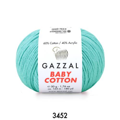 Gazzal Baby Cotton 50 gr Amigurumi Örgü İpi - 59