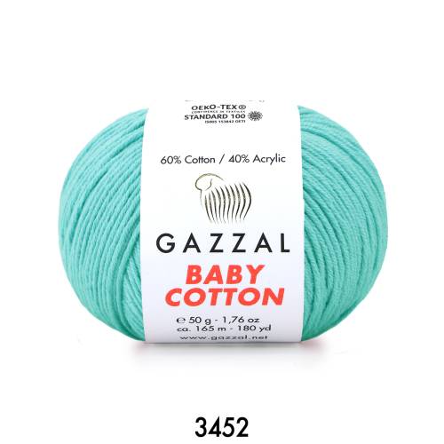 Gazzal Baby Cotton 50 gr Amigurumi Örgü İpi - 59