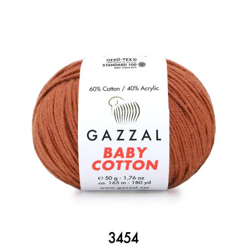 Gazzal Baby Cotton 50 gr Amigurumi Örgü İpi - 61