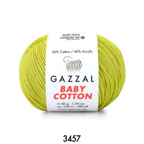 Gazzal Baby Cotton 50 gr Amigurumi Örgü İpi - 64