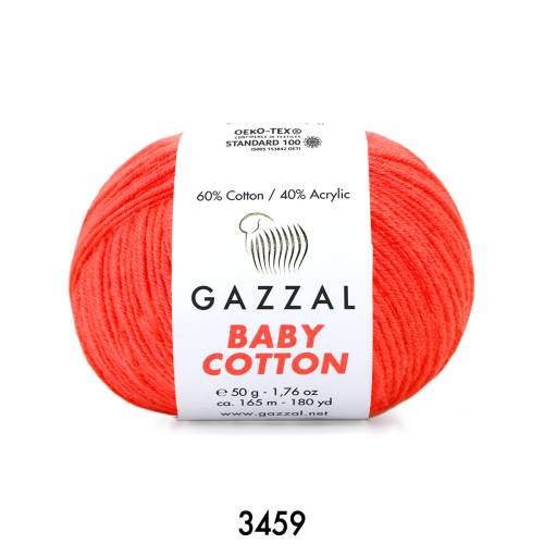 Gazzal Baby Cotton 50 gr Amigurumi Örgü İpi - 66