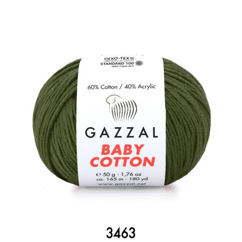 Gazzal Baby Cotton 50 gr Amigurumi Örgü İpi - 70