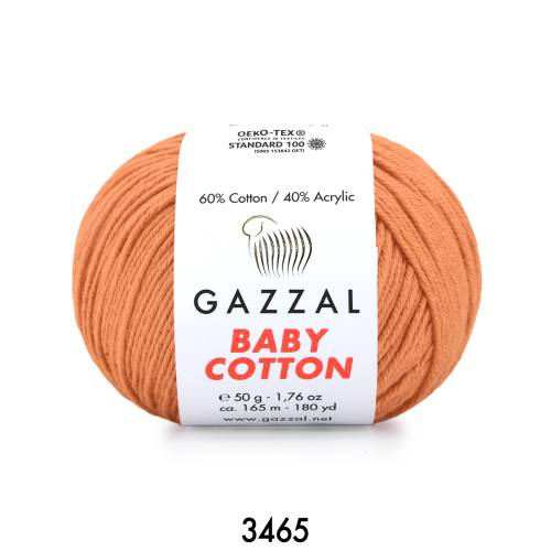 Gazzal Baby Cotton 50 gr Amigurumi Örgü İpi - 72