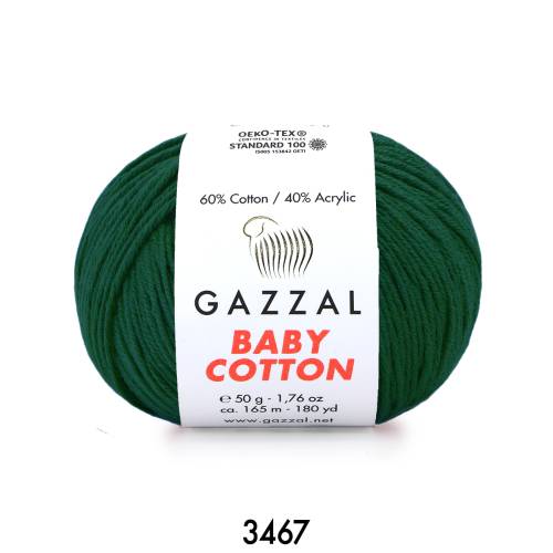 Gazzal Baby Cotton 50 gr Amigurumi Örgü İpi - 74