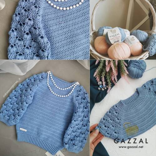 Gazzal Baby Cotton 50 gr Amigurumi Örgü İpi - 8