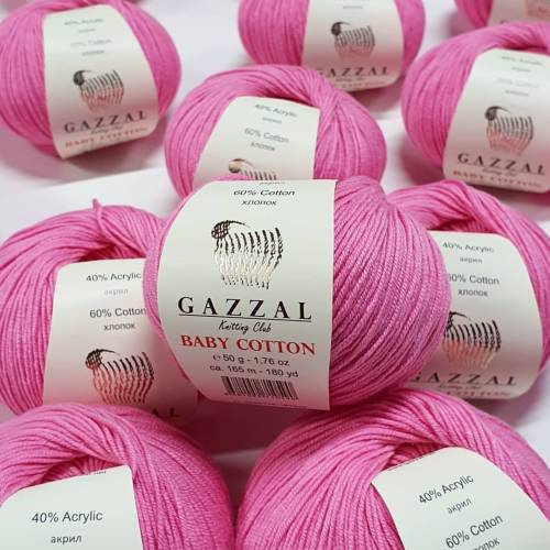 Gazzal Baby Cotton 50 gr Amigurumi Örgü İpi - 3