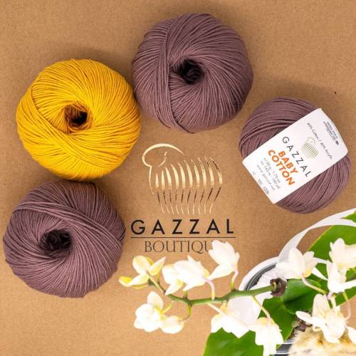 Gazzal Baby Cotton 50 gr Amigurumi Örgü İpi - 10