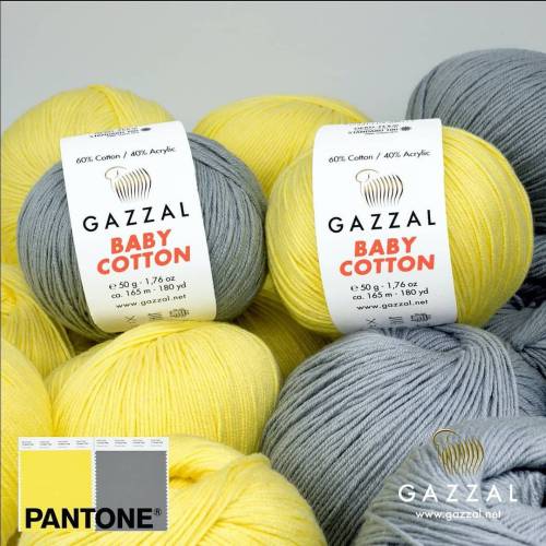 Gazzal Baby Cotton 50 gr Amigurumi Örgü İpi - 5