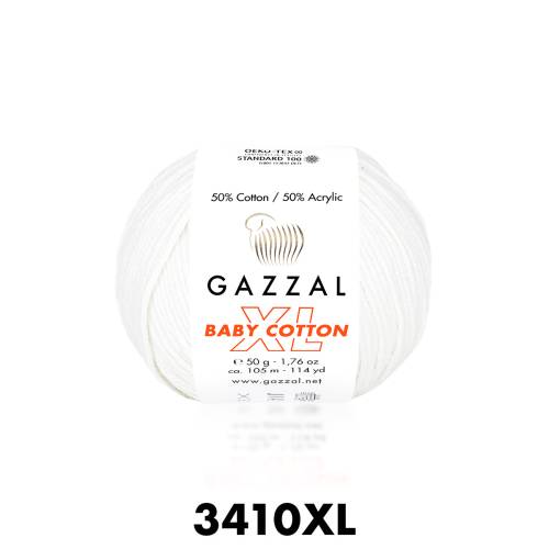 GAZZAL BABY COTTON XL 50 GR AMİGURUMİ ÖRGÜ İPİ - 10