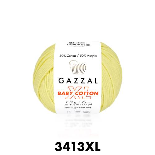 GAZZAL BABY COTTON XL 50 GR AMİGURUMİ ÖRGÜ İPİ - 13
