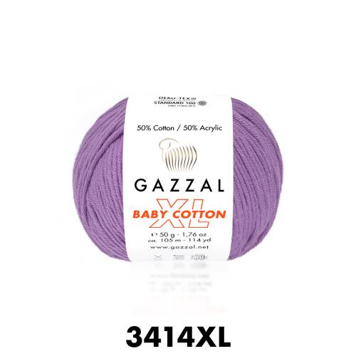 GAZZAL BABY COTTON XL 50 GR AMİGURUMİ ÖRGÜ İPİ - 14