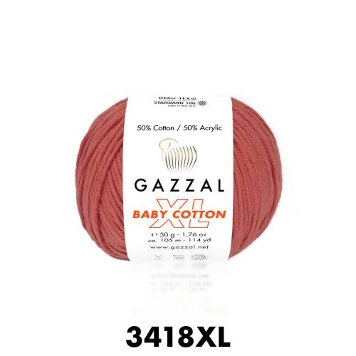 GAZZAL BABY COTTON XL 50 GR AMİGURUMİ ÖRGÜ İPİ - 18