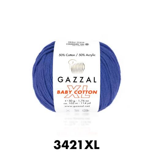 GAZZAL BABY COTTON XL 50 GR AMİGURUMİ ÖRGÜ İPİ - 21