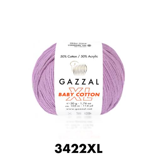 GAZZAL BABY COTTON XL 50 GR AMİGURUMİ ÖRGÜ İPİ - 22