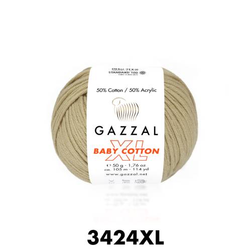 GAZZAL BABY COTTON XL 50 GR AMİGURUMİ ÖRGÜ İPİ - 24