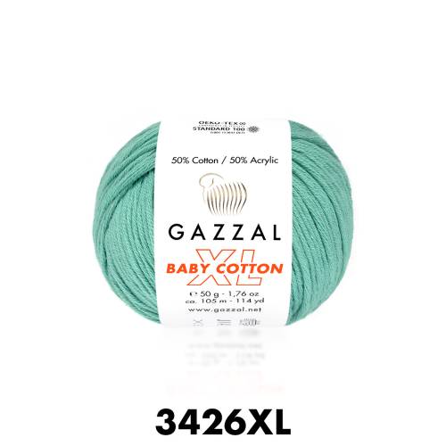 GAZZAL BABY COTTON XL 50 GR AMİGURUMİ ÖRGÜ İPİ - 26