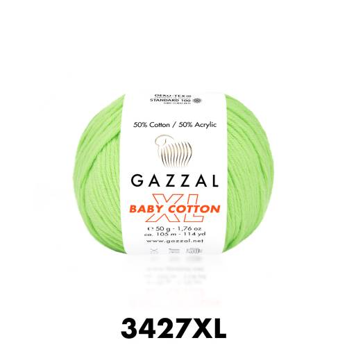 GAZZAL BABY COTTON XL 50 GR AMİGURUMİ ÖRGÜ İPİ - 27